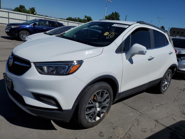 KL4CJ1SB2HB046647 - 2017 BUICK ENCORE SPORT TOURING WHITE photo 1