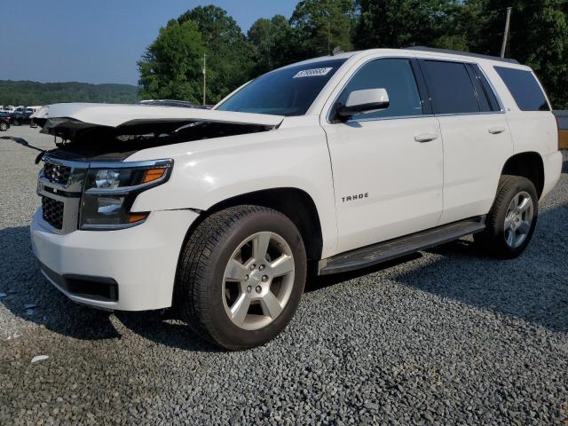 1GNSCBKC9FR201359 - 2015 CHEVROLET TAHOE C1500 LT WHITE photo 1