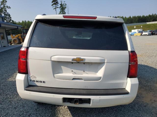 1GNSCBKC9FR201359 - 2015 CHEVROLET TAHOE C1500 LT WHITE photo 6