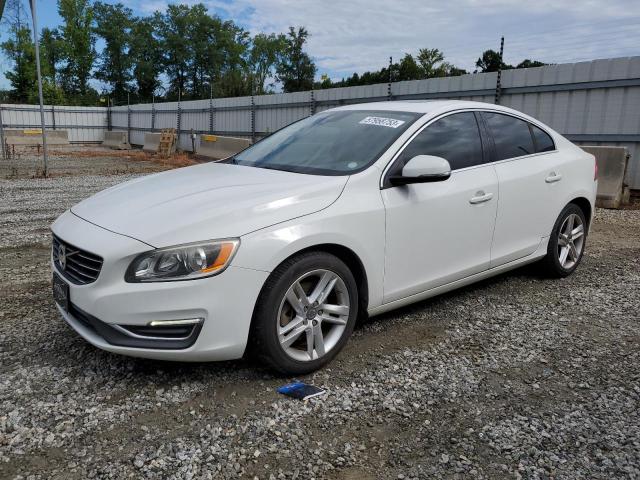 YV140MFB0F2305653 - 2015 VOLVO S60 PREMIER WHITE photo 1