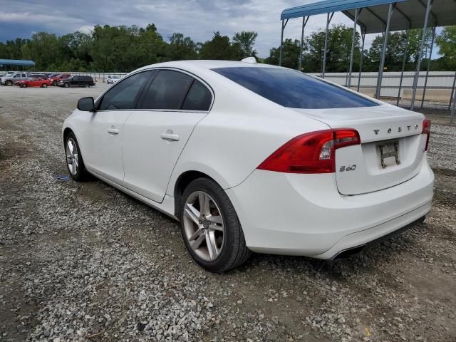 YV140MFB0F2305653 - 2015 VOLVO S60 PREMIER WHITE photo 2