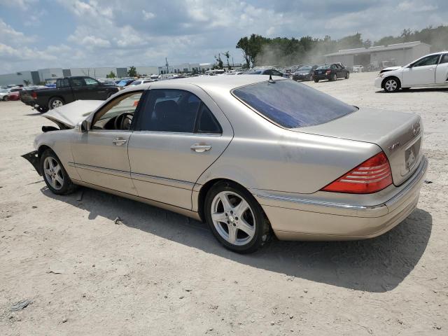 WDBNG70J04A421220 - 2004 MERCEDES-BENZ S 430 GOLD photo 2