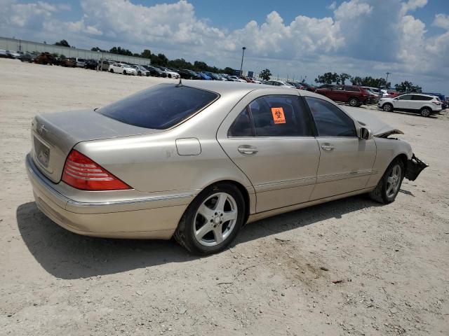 WDBNG70J04A421220 - 2004 MERCEDES-BENZ S 430 GOLD photo 3