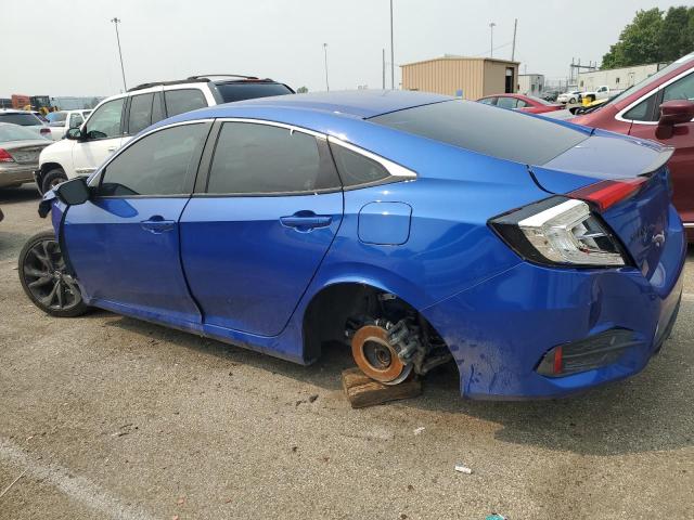 19XFC2F88ME001291 - 2021 HONDA CIVIC SPORT 蓝色 照片 2