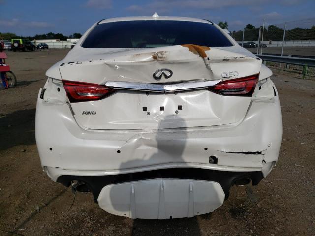 JN1EV7CR0MM751532 - 2021 INFINITI Q50 SENSORY WHITE photo 6