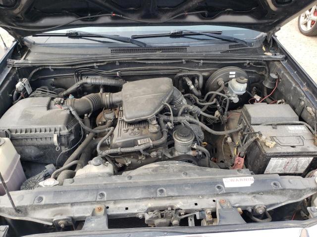 5TETX4CN5AZ696380 - 2010 TOYOTA TACOMA ACCESS CAB ნაცრისფერი ფოტო 11