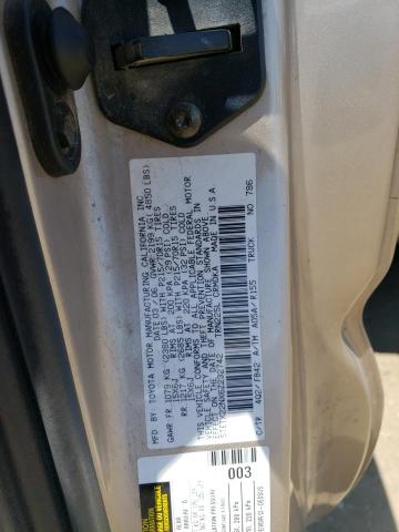 5TETX22NX6Z232742 - 2006 TOYOTA TACOMA ACCESS CAB ოქროსფერი ფოტო 12