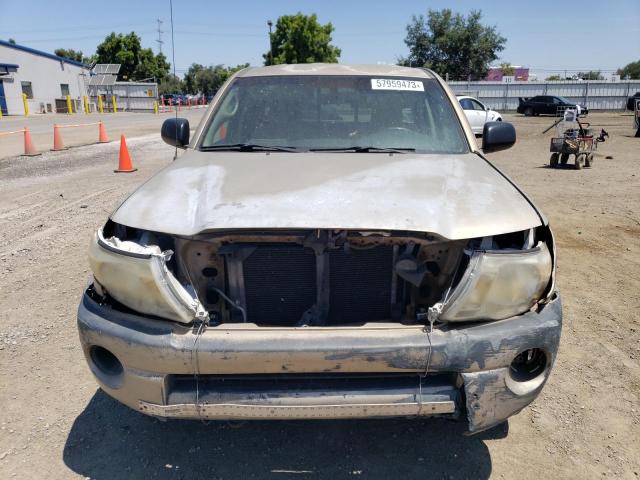 5TETX22NX6Z232742 - 2006 TOYOTA TACOMA ACCESS CAB ოქროსფერი ფოტო 5