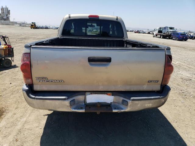 5TETX22NX6Z232742 - 2006 TOYOTA TACOMA ACCESS CAB ოქროსფერი ფოტო 6