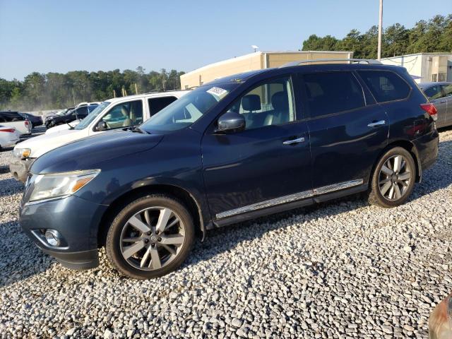 5N1AR2MM7EC677650 - 2014 NISSAN PATHFINDER S TEAL photo 1