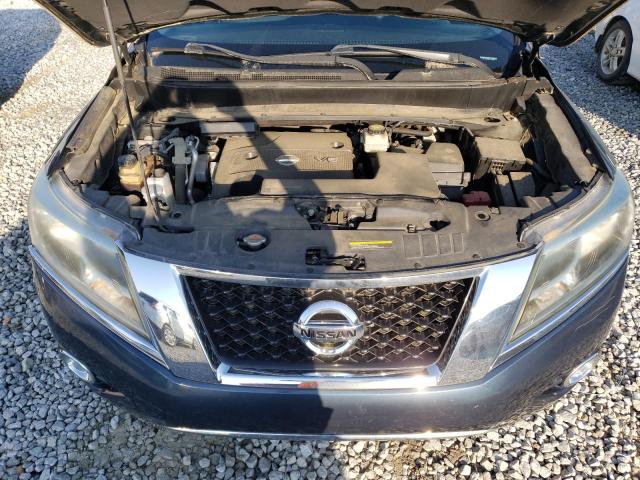 5N1AR2MM7EC677650 - 2014 NISSAN PATHFINDER S TEAL photo 12