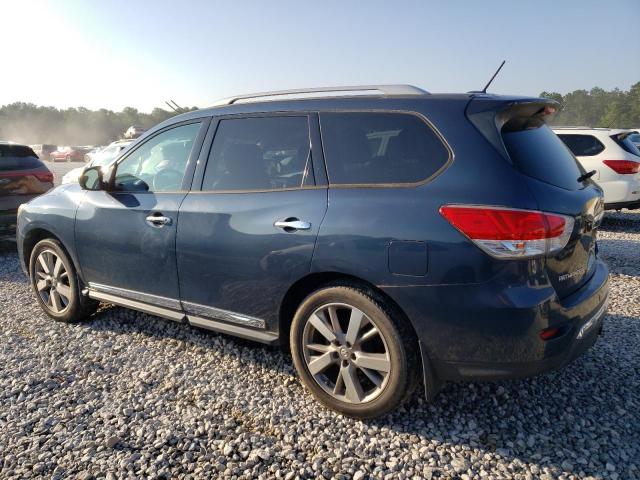 5N1AR2MM7EC677650 - 2014 NISSAN PATHFINDER S TEAL photo 2