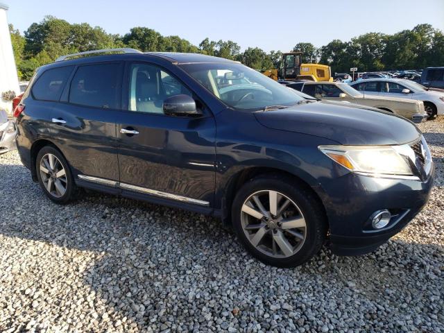 5N1AR2MM7EC677650 - 2014 NISSAN PATHFINDER S TEAL photo 4