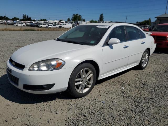 2G1WC5E32D1191845 - 2013 CHEVROLET IMPALA LTZ WHITE photo 1