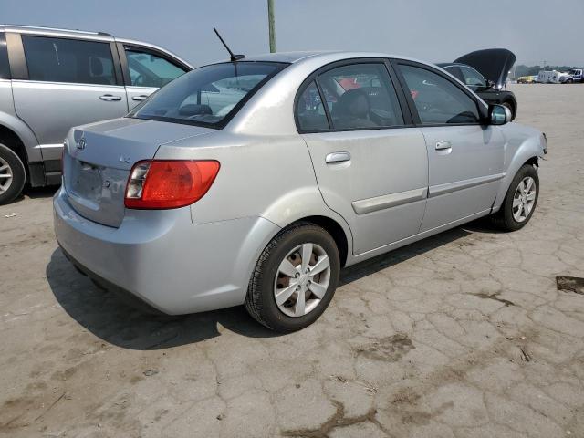 KNADH4A30B6749159 - 2011 KIA RIO BASE SILVER photo 3