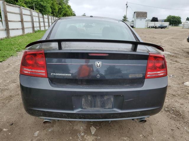 2B3KA73W56H276713 - 2006 DODGE CHARGER SRT-8 BLACK photo 6