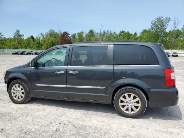 2C4RC1CG8CR226682 - 2012 CHRYSLER TOWN & COU TOURING L GRAY photo 2