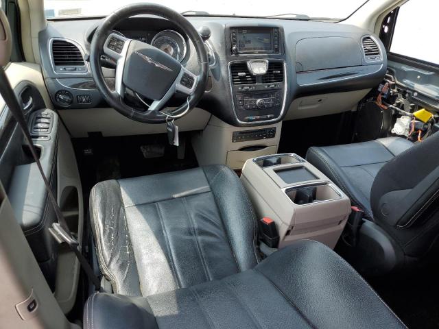 2C4RC1CG8CR226682 - 2012 CHRYSLER TOWN & COU TOURING L GRAY photo 8