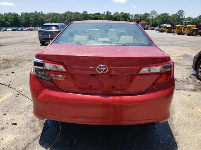 4T1BF1FK2DU703731 - 2013 TOYOTA CAMRY L RED photo 6