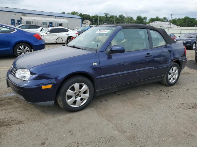 3VWDC21V52M809201 - 2002 VOLKSWAGEN CABRIO GLX 蓝色 照片 1