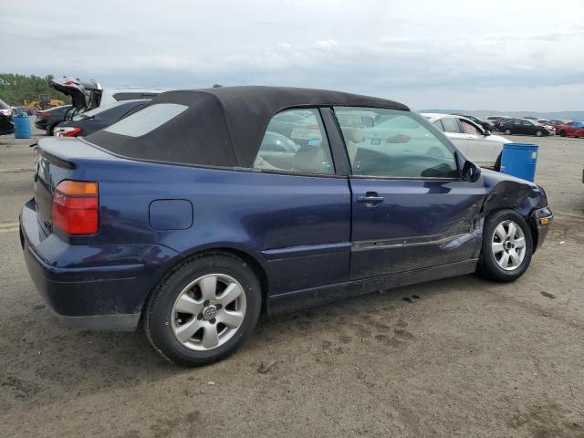 3VWDC21V52M809201 - 2002 VOLKSWAGEN CABRIO GLX 蓝色 照片 3