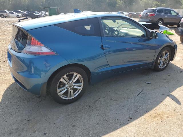 JHMZF1D60DS002222 - 2013 HONDA CR-Z EX BLUE photo 3