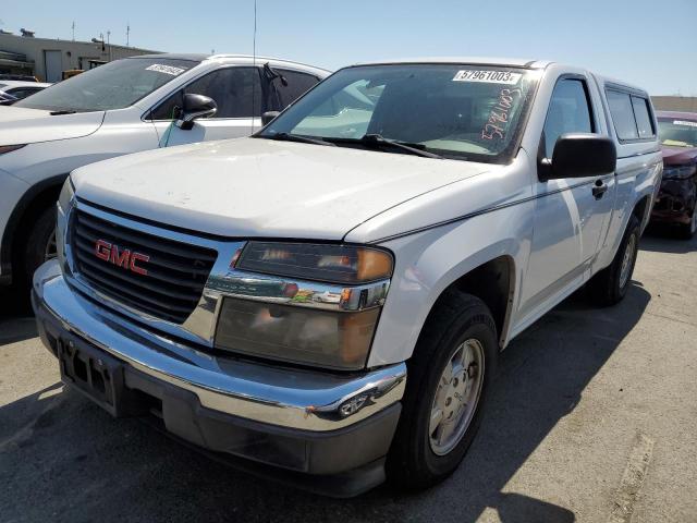 1GTCS149578127621 - 2007 GMC CANYON WHITE photo 1