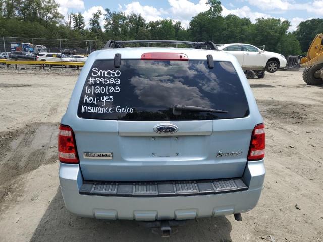 1FMCU49319KC96973 - 2009 FORD ESCAPE HYBRID BLUE photo 6