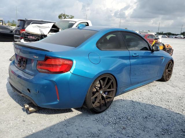 WBS1J5C53JVD36649 - 2018 BMW M2 BLUE photo 3
