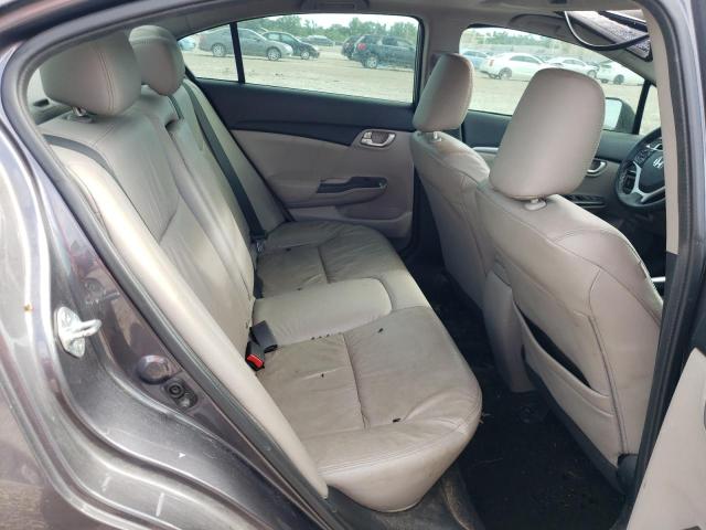 19XFB2F9XFE087752 - 2015 HONDA CIVIC EXL 银色 照片 10