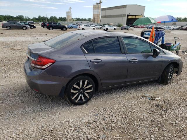 19XFB2F9XFE087752 - 2015 HONDA CIVIC EXL 银色 照片 3