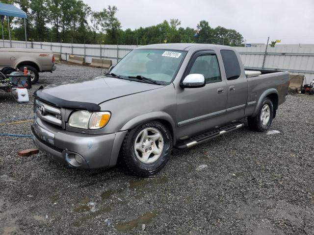 5TBBT44133S424437 - 2003 TOYOTA TUNDRA ACCESS CAB SR5 GRAY photo 1