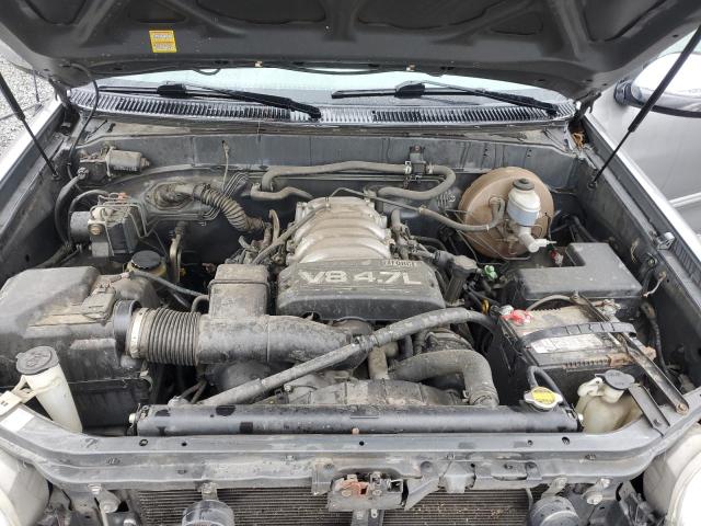 5TBBT44133S424437 - 2003 TOYOTA TUNDRA ACCESS CAB SR5 GRAY photo 11