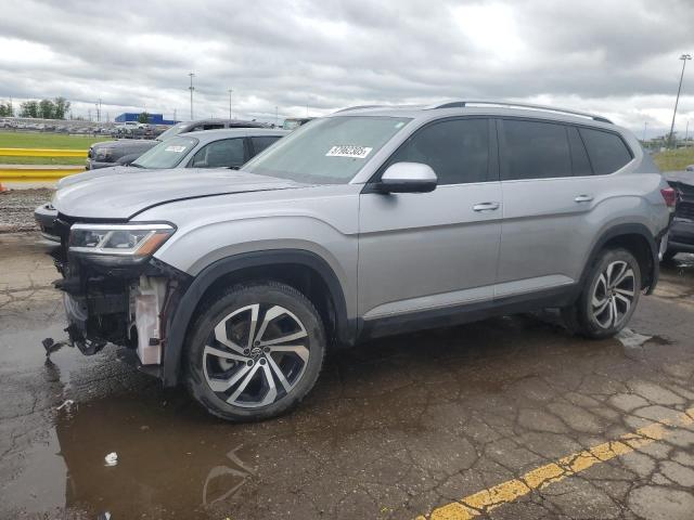 1V2BR2CA8NC534303 - 2022 VOLKSWAGEN ATLAS SEL SILVER photo 1