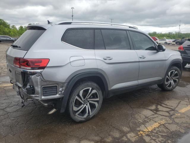 1V2BR2CA8NC534303 - 2022 VOLKSWAGEN ATLAS SEL SILVER photo 3