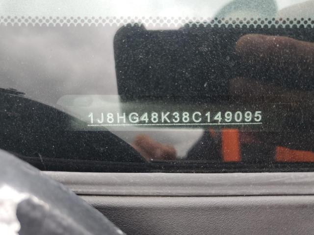1J8HG48K38C149095 - 2008 JEEP COMMANDER SPORT Սև լուսանկար 13