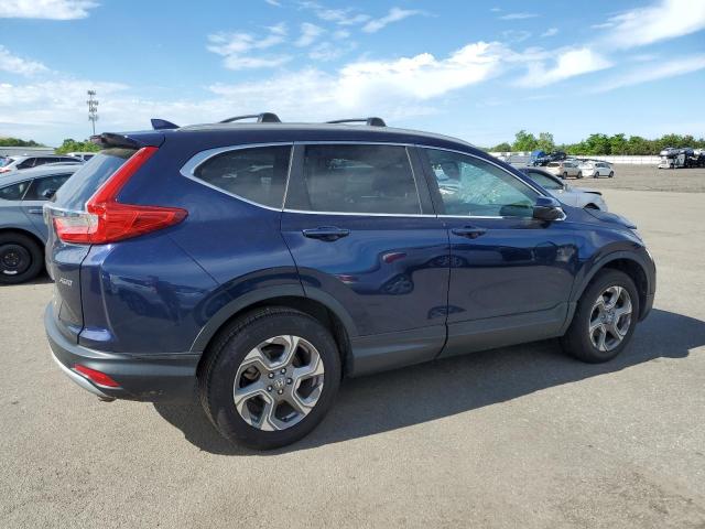 2HKRW2H82HH653228 - 2017 HONDA CR-V EXL BLUE photo 3