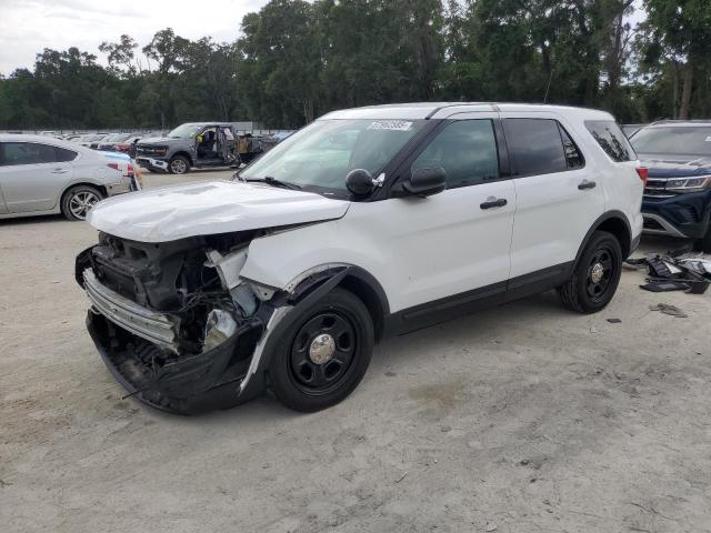 1FM5K8AR7JGC95047 - 2018 FORD EXPLORER POLICE INTERCEPTOR 白色 照片 1