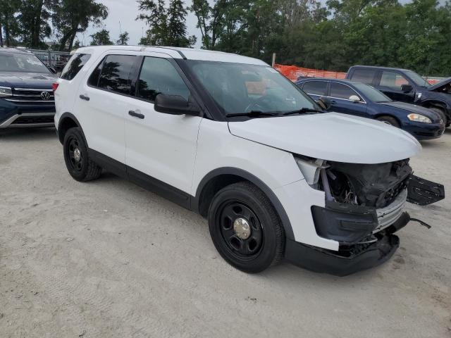 1FM5K8AR7JGC95047 - 2018 FORD EXPLORER POLICE INTERCEPTOR 白色 照片 4