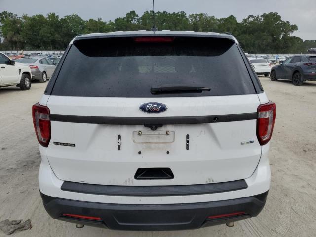 1FM5K8AR7JGC95047 - 2018 FORD EXPLORER POLICE INTERCEPTOR 白色 照片 6