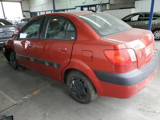 KNADE223496556969 - 2009 KIA RIO BASE RED photo 2