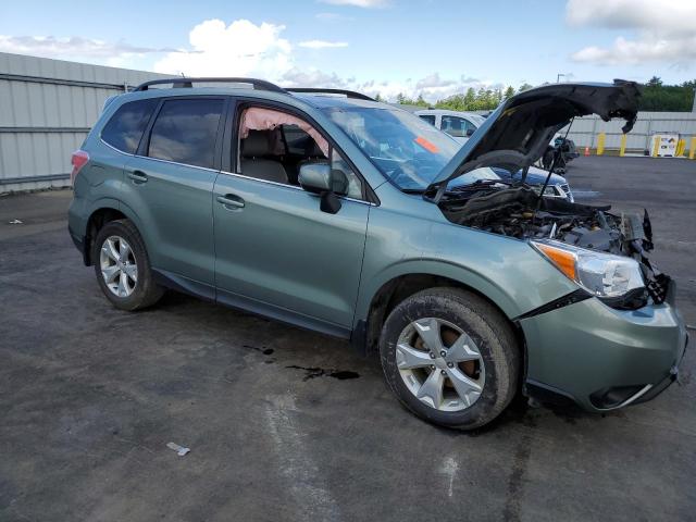 JF2SJAMC2EH506410 - 2014 SUBARU FORESTER 2.5I TOURING GRAY photo 4