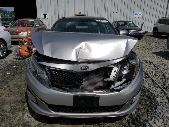 5XXGN4A77EG311630 - 2014 KIA OPTIMA EX GRAY photo 5