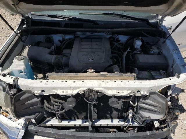 5TFCY5F19JX023790 - 2018 TOYOTA TUNDRA DOUBLE CAB SR/SR5 WHITE photo 11