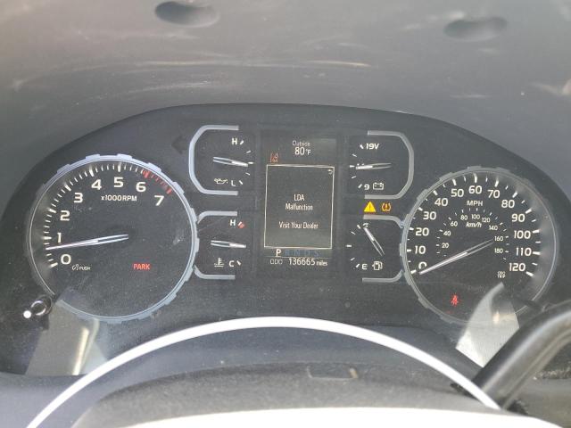 5TFCY5F19JX023790 - 2018 TOYOTA TUNDRA DOUBLE CAB SR/SR5 WHITE photo 9