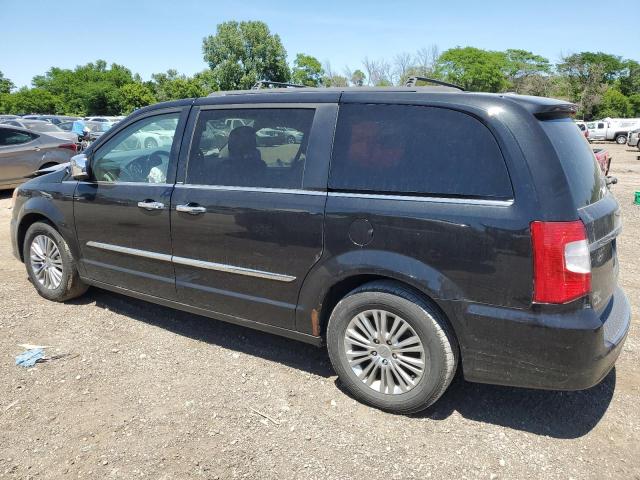 2C4RC1CG9DR751719 - 2013 CHRYSLER TOWN & COU TOURING L BLACK photo 2