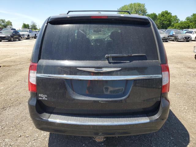 2C4RC1CG9DR751719 - 2013 CHRYSLER TOWN & COU TOURING L BLACK photo 6