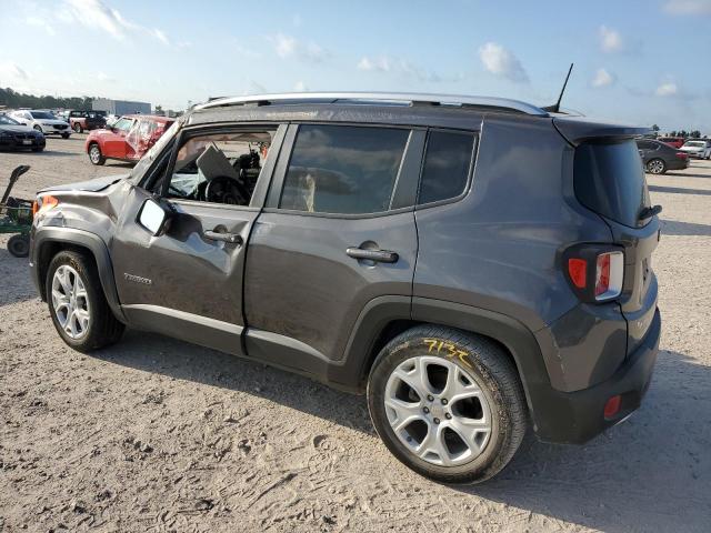 ZACCJADB7JPH63561 - 2018 JEEP RENEGADE LIMITED GRAY photo 2