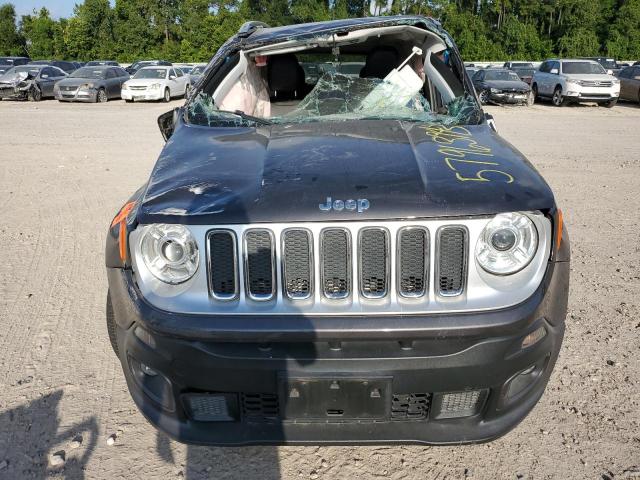 ZACCJADB7JPH63561 - 2018 JEEP RENEGADE LIMITED GRAY photo 5