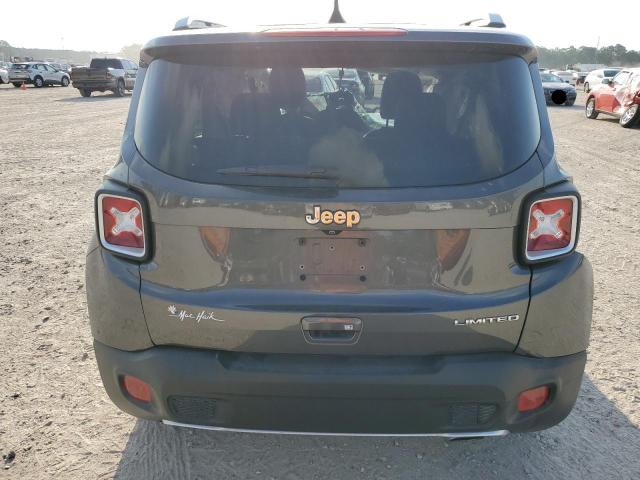 ZACCJADB7JPH63561 - 2018 JEEP RENEGADE LIMITED GRAY photo 6